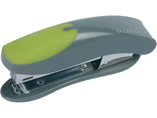 Cucitrice fino a 12 fogli Q-Connect grigio/verde KF00991