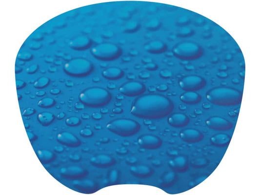 Tappetino mouse Q-Connect 21,2x17,2 cm Design Raindrop KF04559