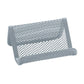 Portabiglietti da visita Q-Connect 9,5x7,5 x4,5 cm argento KF04729