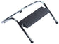 Poggiapiedi con pedana in plastica Q-Connect 35x16x35 cm cromo/nero KF16043