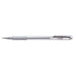Penna roller Pentel Gel Hybrid grip Metallic 0.8 mm argento K118-Z