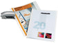 Cartellina per rilegatura DURABLE DURABIND® robusto PVC A4 1-30 fogli bianco - 225002