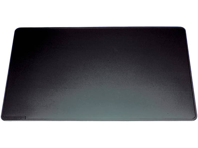 Sottomano DURABLE per sala conferenze angoli arrotondati pvc nero 65x52 cm 710301