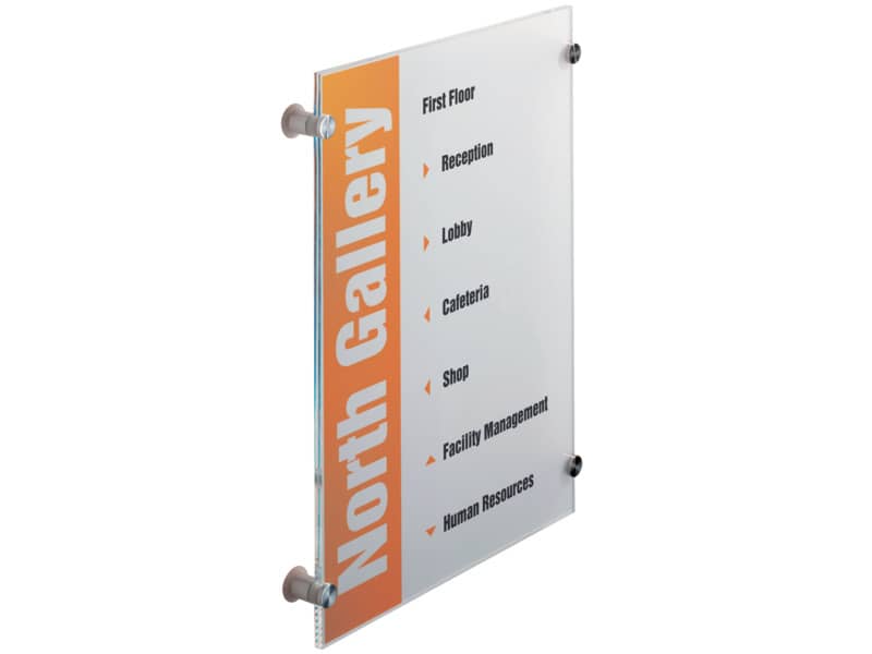 Targa DURABLE CRYSTAL SIGN acrilico trasparente 297x420 mm 482619