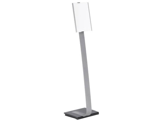 Espositore da terra DURABLE INFO SIGN A4 argento metallizzato - 481223