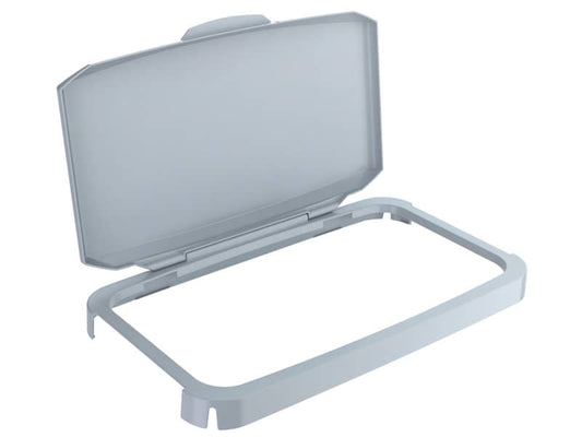 Coperchio per bidone portarifiuti DURABLE DURABIN 60 l grigio 1800500050