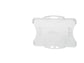 Portabadge DURABLE rigido fronte aperto polistirene trasparente 1 badge 54x87mm conf. 10 - 891819