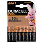 Batterie alcaline Duracell Plus Power Ministilo 2400 mAh AAA conf. da 8 - DU0210