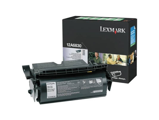Toner return program Lexmark nero  12A6830