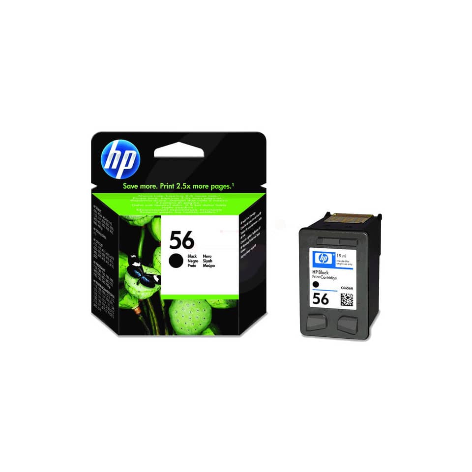 Cartuccia inkjet 56 HP nero  C6656AE