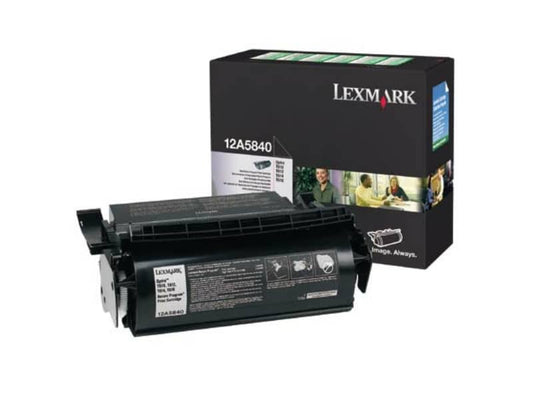Toner return program Lexmark nero 12A5840