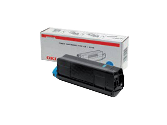 Toner alta resa TYPE C6 Oki ciano  42127407