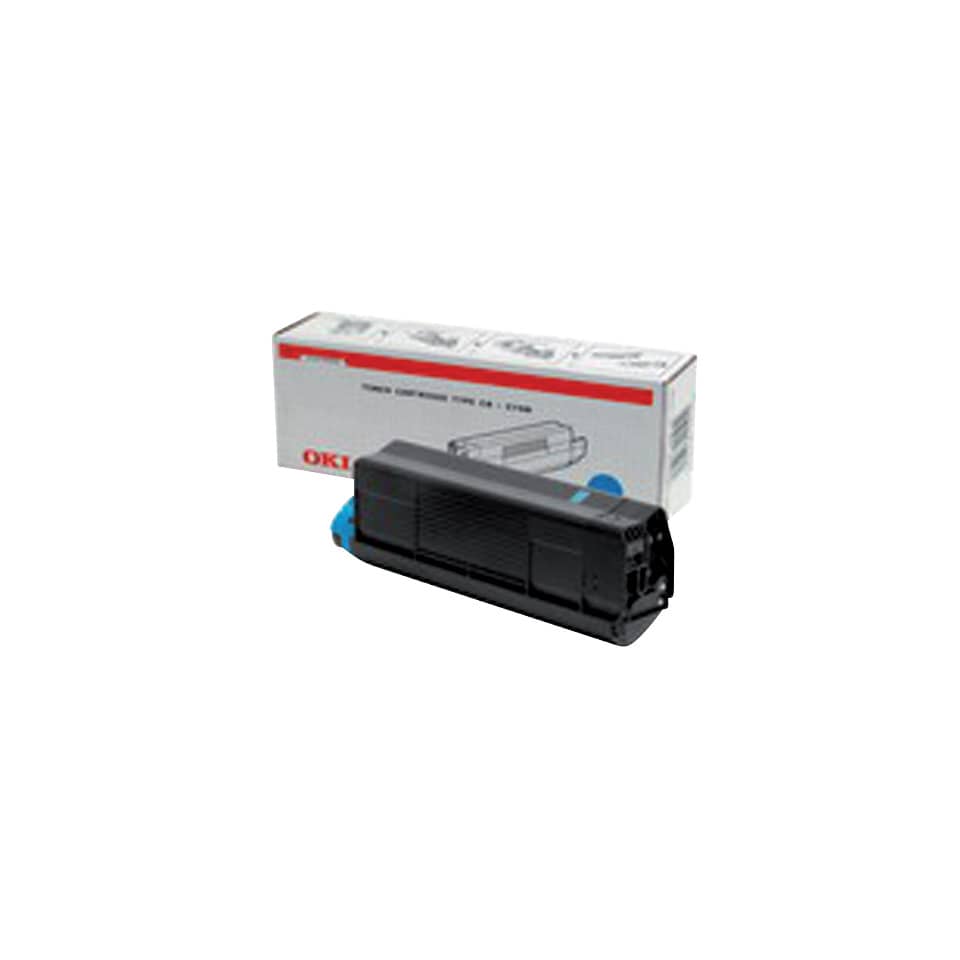 Toner alta resa TYPE C6 Oki ciano  42127407