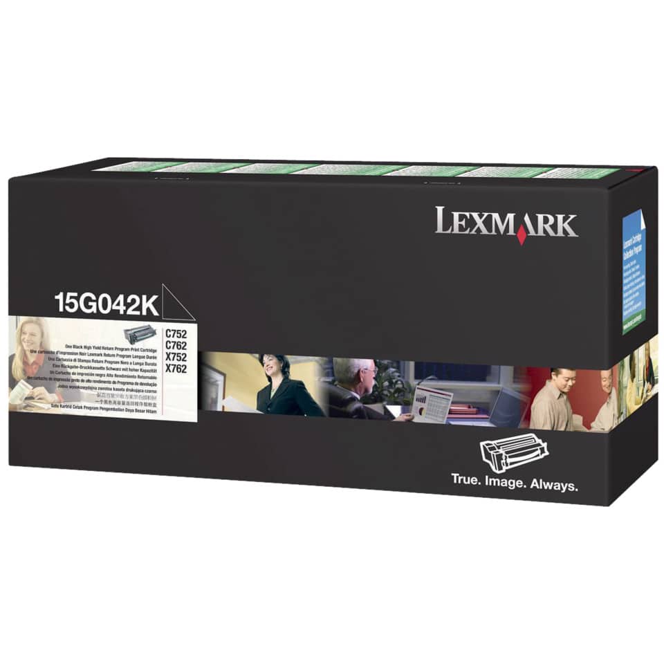 Toner alta resa return program Lexmark nero 15G042K