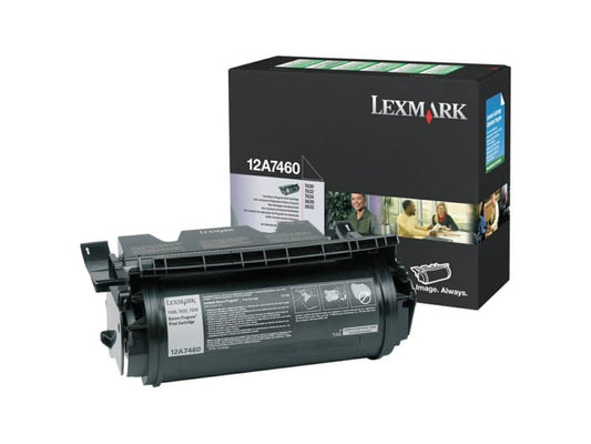 Toner return program Lexmark nero  12A7460