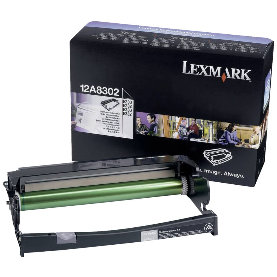Fotoconduttore Lexmark nero  12A8302
