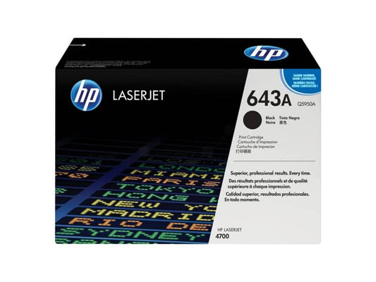 Toner 643A HP nero Q5950A