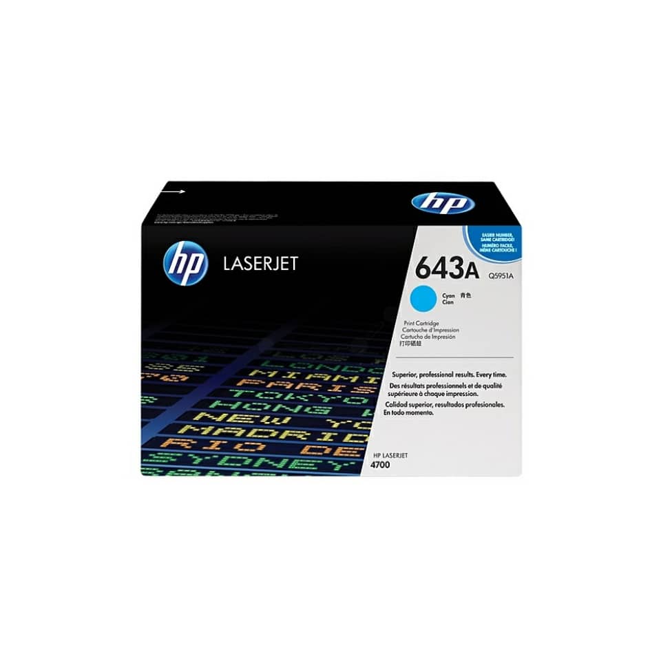 Toner 643A HP ciano standard Q5951A