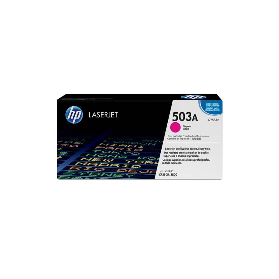 Toner alta capacità 503A HP magenta  Q7583A