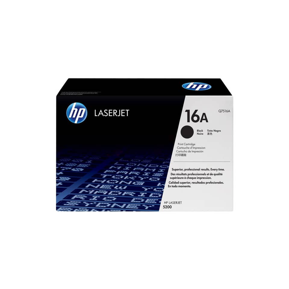 Toner 16A HP nero standard Q7516A