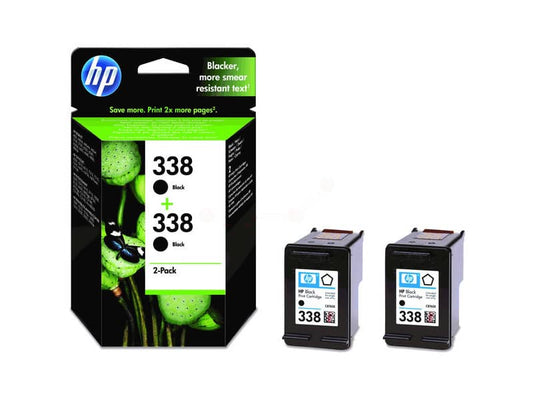 cartucce inkjet blister 338 HP nero  Conf. 2 - CB331EE
