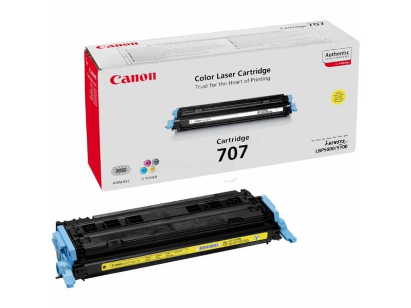 Toner 707 Y Canon giallo  9421A004