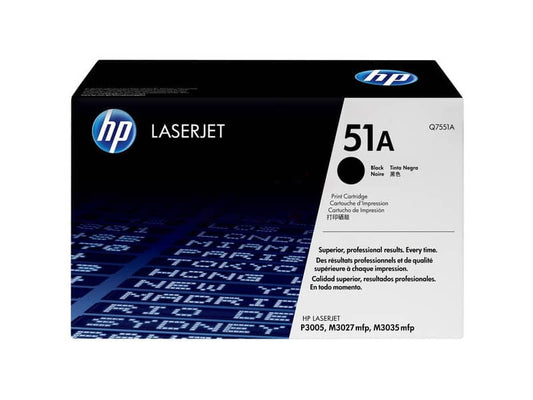Toner 51A HP nero standard Q7551A