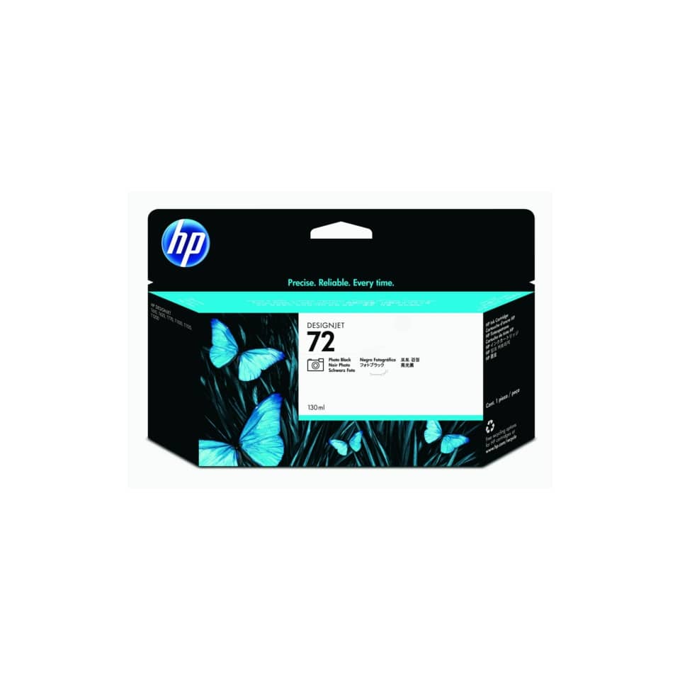 Cartuccia inkjet alta capacità con inchiostro Vivera 72 HP nero foto C9370A