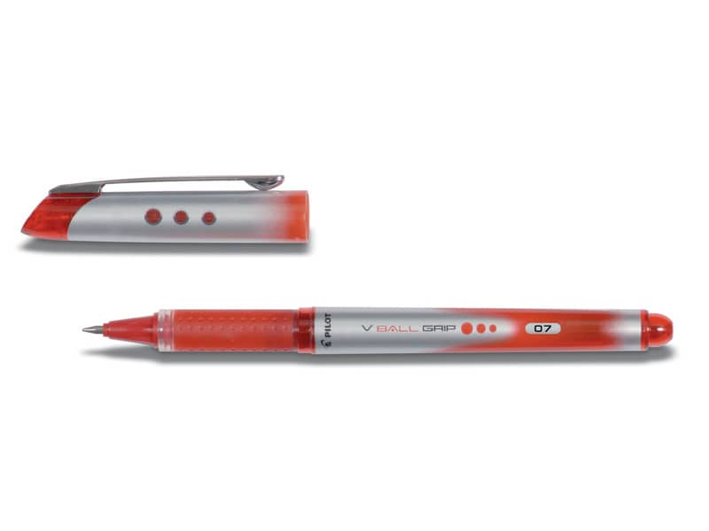 Roller a inchiostro liquido Pilot V BALL punta 0,7 mm rosso M 011272