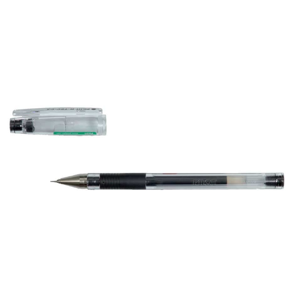 Roller gel ricaricabile Pilot G-TECH C 4 Begreen punta 0,4 mm nero 040030