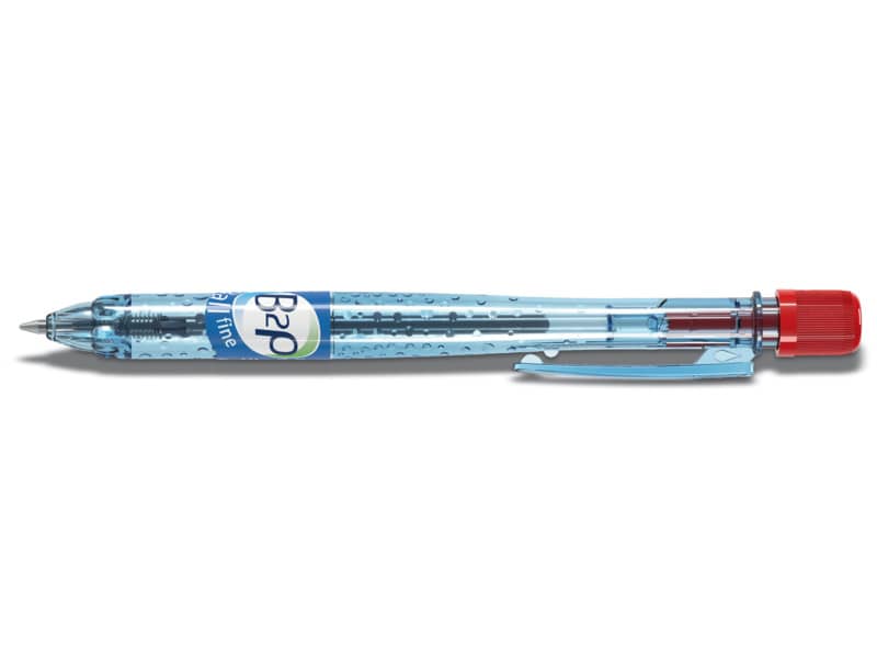 Penna a sfera ricaricabile Pilot B2P Begreen punta media 0,7 mm rosso 040327