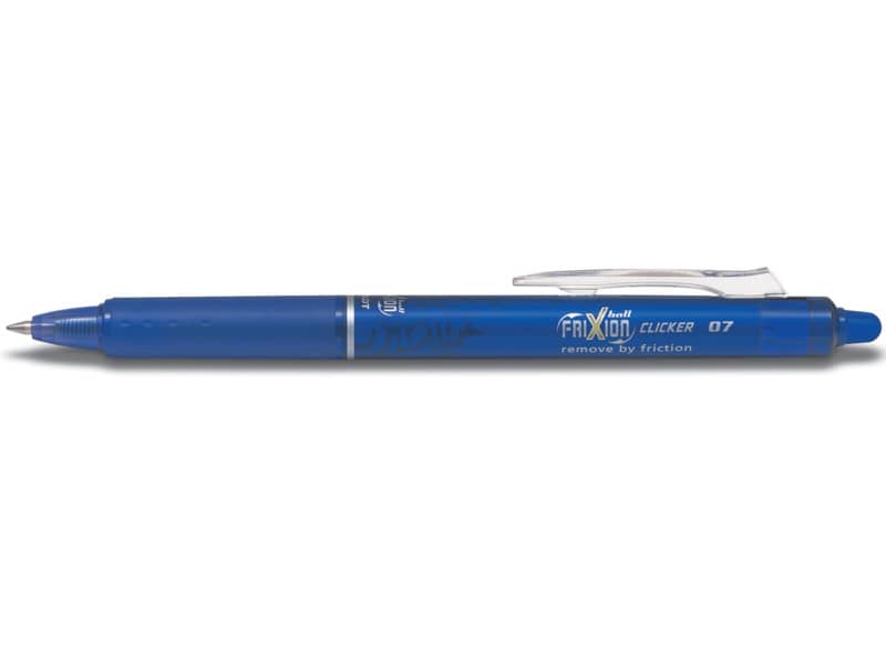 Penna a sfera cancellabile Pilot Frixion Ball Clicker 0,7 mm blu 006791