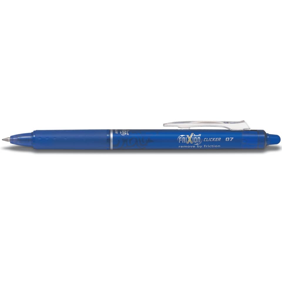Penna a sfera cancellabile Pilot Frixion Ball Clicker 0,7 mm blu 006791