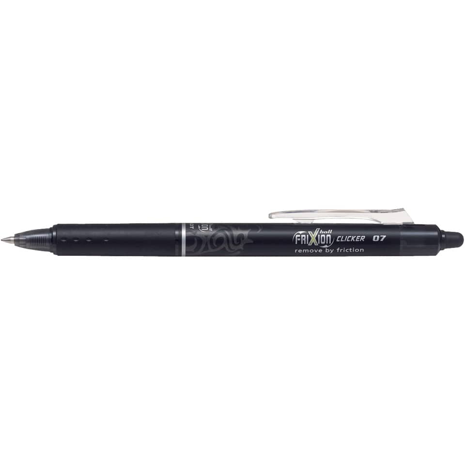 Penna a sfera cancellabile Pilot Frixion Ball Clicker 0,7 mm nero 006790
