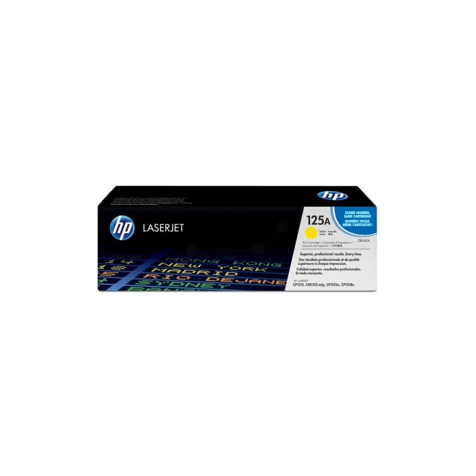 Toner 125A HP giallo  CB542A