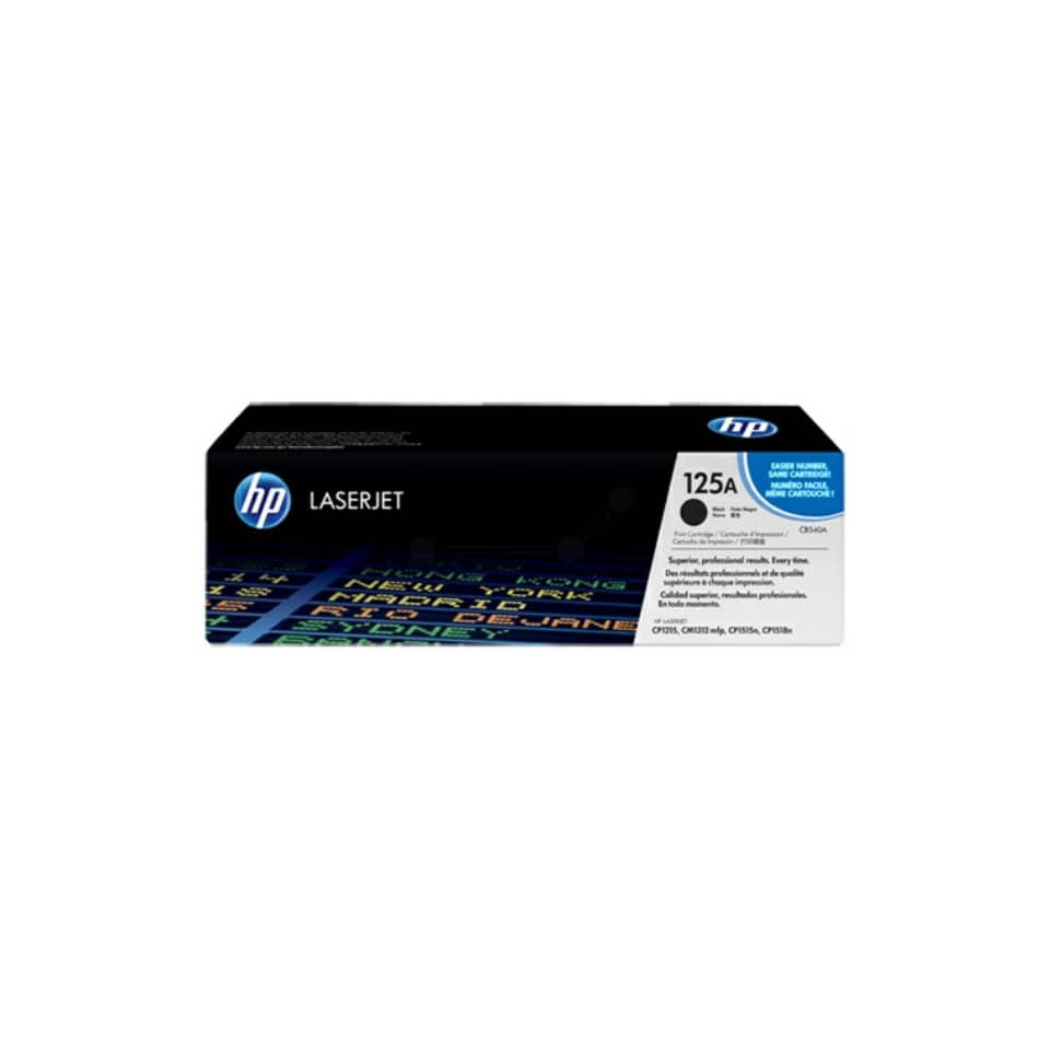 Toner 125A HP nero  CB540A