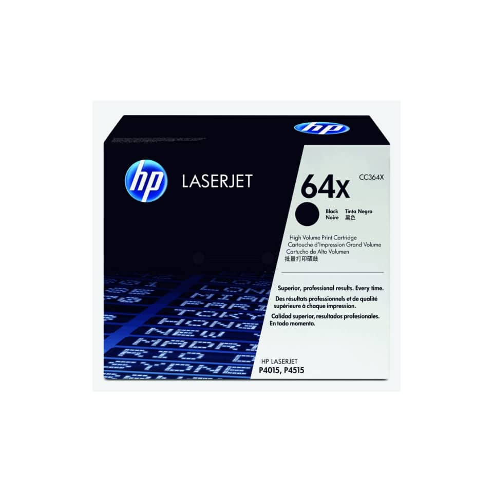Toner alta capacità 64X HP nero  CC364X