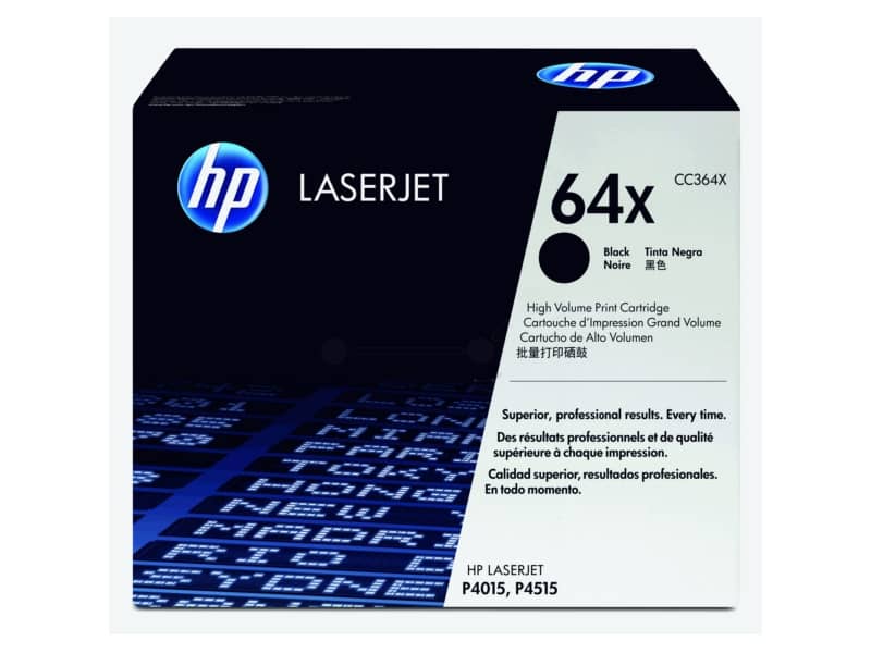 Toner alta capacità 64X HP nero  CC364X
