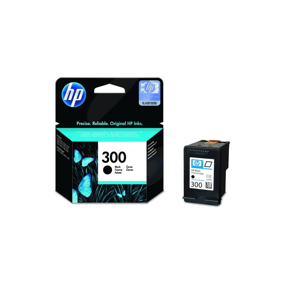 Cartuccia inkjet con inchiostro Vivera 300 HP nero CC640EE