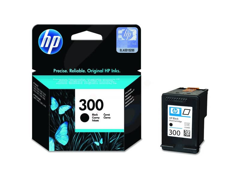 Cartuccia inkjet con inchiostro Vivera 300 HP nero CC640EE