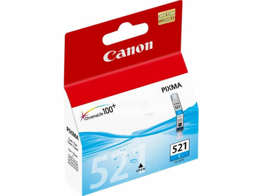 Serbatoio inchiostro CLI-521 C Canon ciano 2934B001