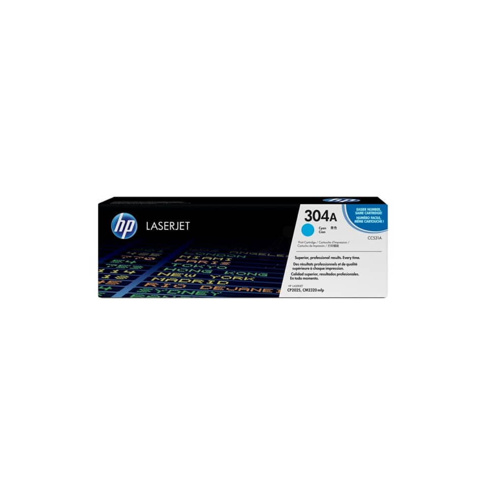 Toner 304A HP ciano  CC531A