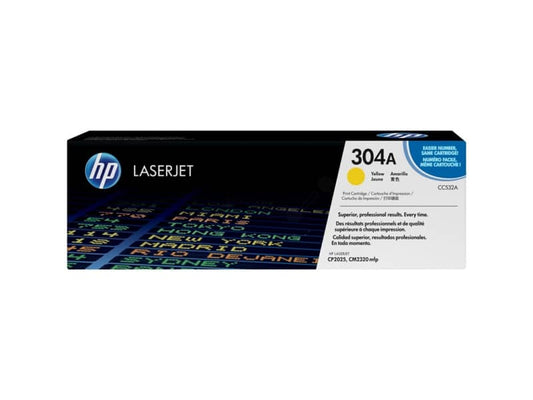 Toner 304A HP giallo CC532A