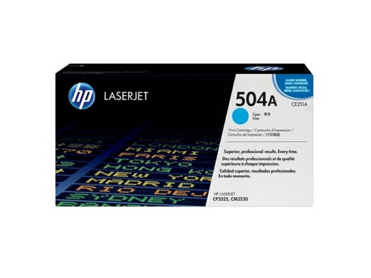 Toner 504A HP ciano CE251A