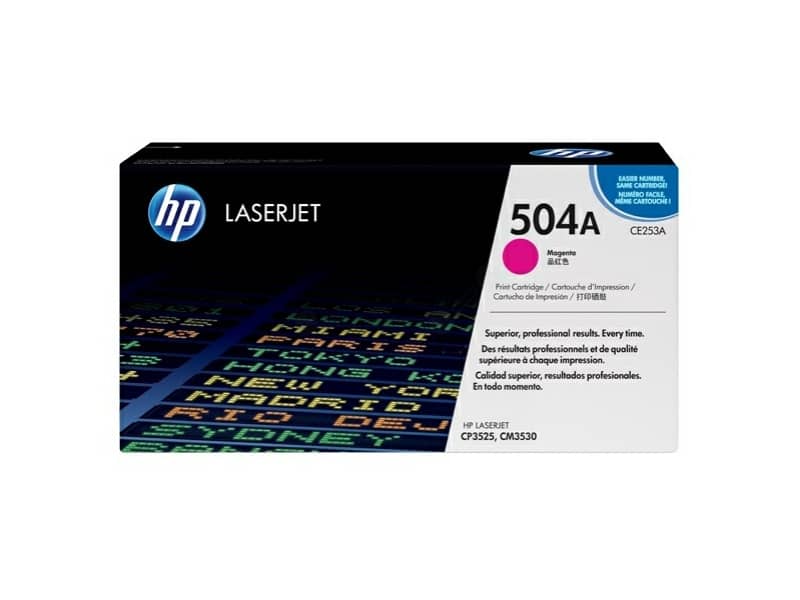 Toner 504A HP magenta standard CE253A