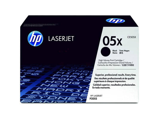 Toner alta capacità 05X HP nero  CE505X