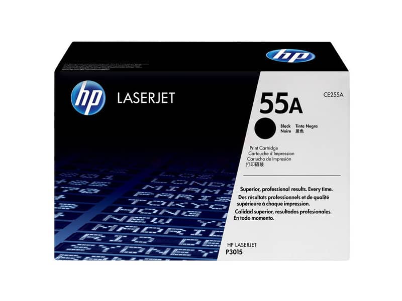 Toner 55A HP nero  CE255A