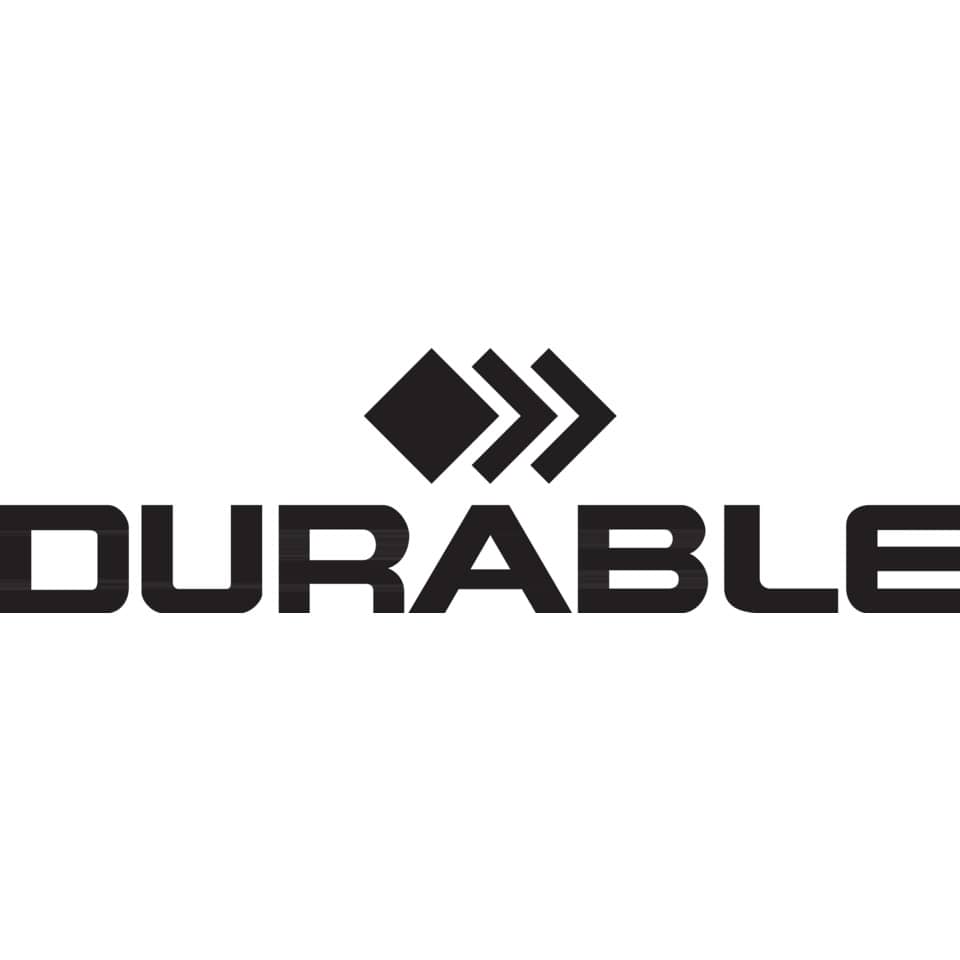 Portanomi DURABLE EUROBADGE con combi clip pvc trasparente inserto 54x90mm conf. 50 - 814519