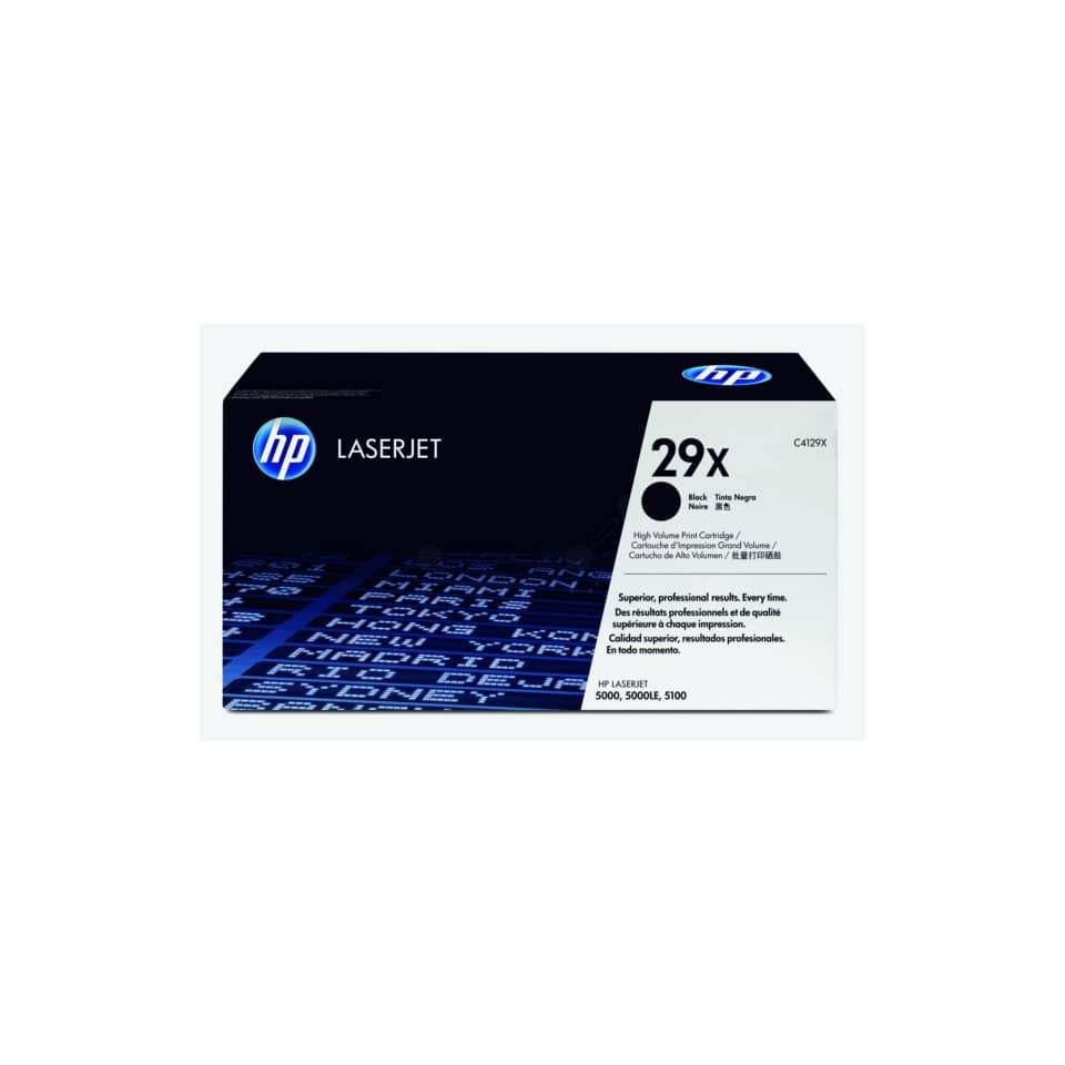 Toner alta capacità ultraprecise 29X HP nero C4129X