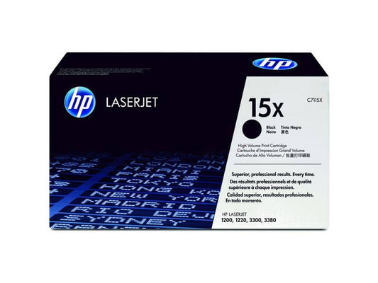 Toner alta capacità ultraprecise 15X HP nero C7115X